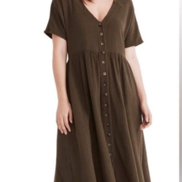 Madewell Dresses & Skirts - Nima Double Face Cotton Gauze Midi Dress
